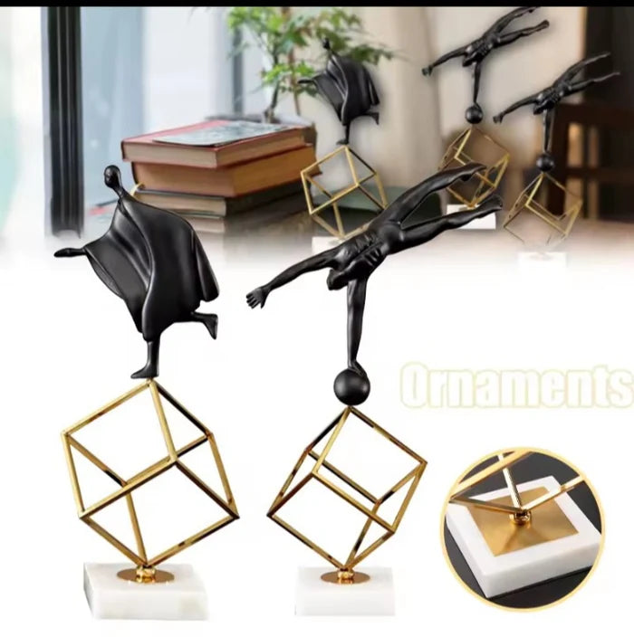 Creative Gymnastics Statue