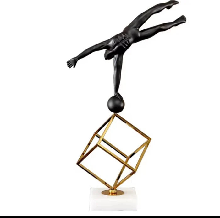 Creative Gymnastics Statue