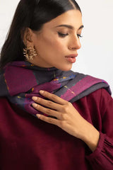 Multicolored Polyester Scarf