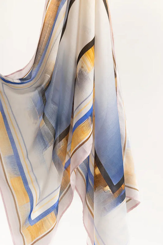 Printed Khadi Scarf