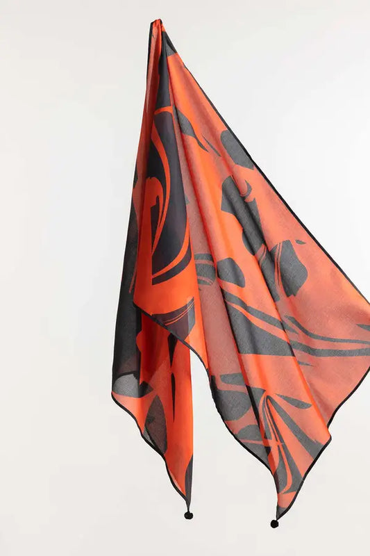 Printed Khadi Scarf