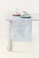 AW23-Splash Blue Placemat and Runner Set