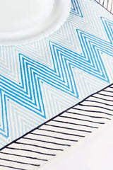 SS22 Aquamarine Block Printed Place Mat