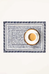 SS22 Ink Blue Block Printed Place Mat