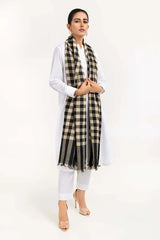 Black Checkered Stole