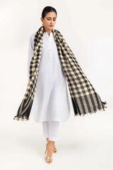 Black Checkered Stole