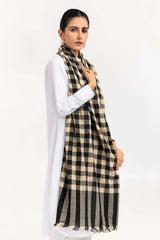 Black Checkered Stole