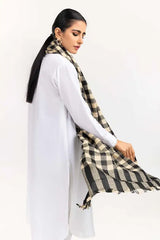 Black Checkered Stole