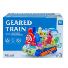 Transparent Geared Train With Light & Sound