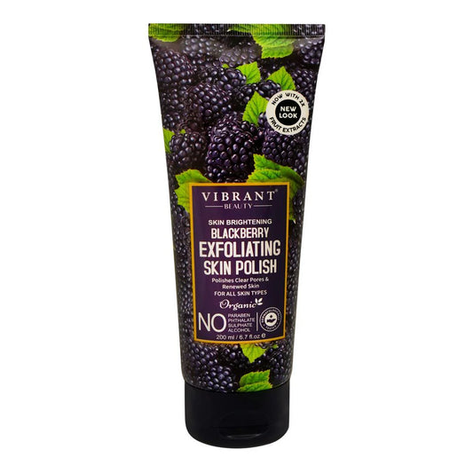 VIBRANT BEAUTY BLACKBERRY EXFOLIATING SKIN POLISH 200 ML