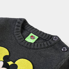 INFANT BOYS COTTON SWEATER CHARACTER FUN