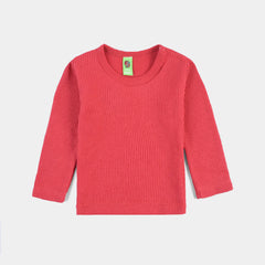 INFANT UNISEX THERMAL RED INNER WEAR-RED